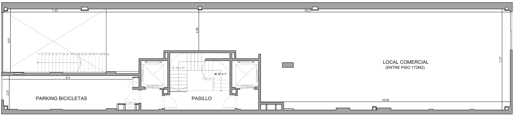 Plano Entrepiso Boedo